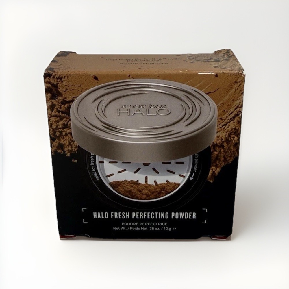 Smashbox Halo Fresh Perfecting Powder - DARK NEUTRAL 0.35oz 10g BNIB
